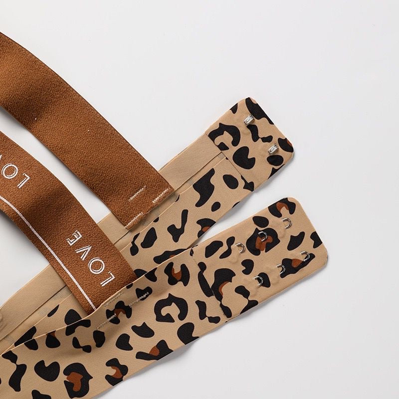 Wild Love Leopard Print Lingerie Set
