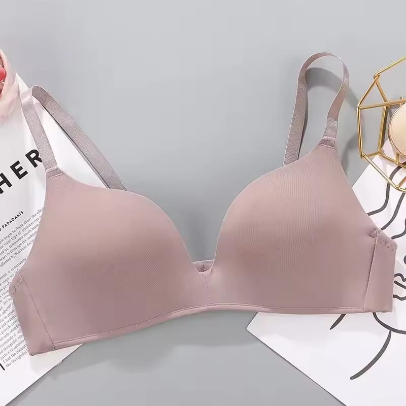 Women's Smooth Padded Everyday Bra β Comfort Fit (Black, Skin, Pink, Gray, Maroon)