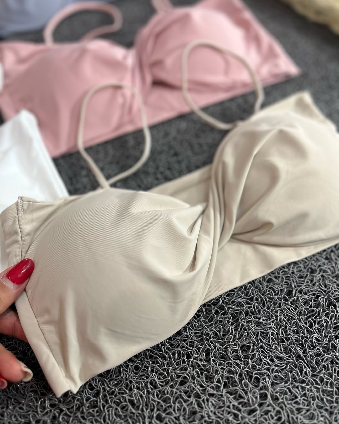 Premium Seamless Twist Bra πΈ
Everyday Comfort Bra β Super Soft & Stylish β¨
Non-Wired Comfy Bra β Perfect Fit β
 Summer Collection | Soft Padded Bra πΏ
Spaghetti Strap Twist Bra β Daily Wear π