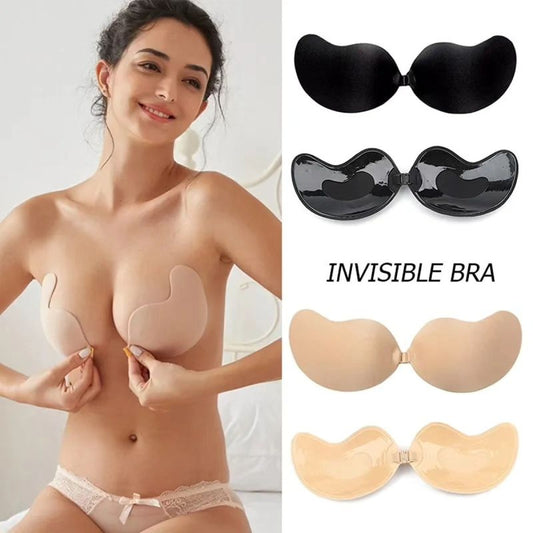 Invisible Adhesive Bra β Stick On, Backless & Strapless Support
Nude and blackSilicone Invisible Bra Push Up Stick-On Cup
 Reusable Adhesive Bra for Backless & Low-Cut Dresses
Seamless Invisible Lift Bra β Skin-Friendly Silicone