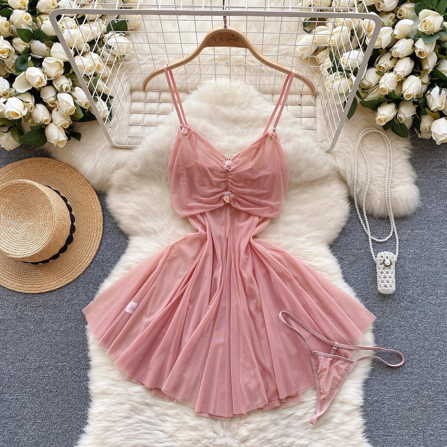 DreamSoft Floral Night Dress
