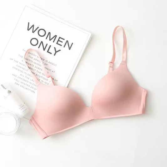 Women's Smooth Padded Everyday Bra – Comfort Fit (Black, Skin, Pink, Gray, Maroon)