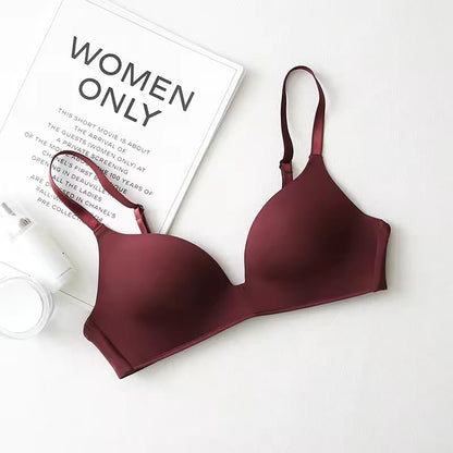 Women's Smooth Padded Everyday Bra – Comfort Fit (Black, Skin, Pink, Gray, Maroon)
