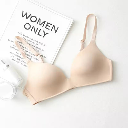 Women's Smooth Padded Everyday Bra – Comfort Fit (Black, Skin, Pink, Gray, Maroon)