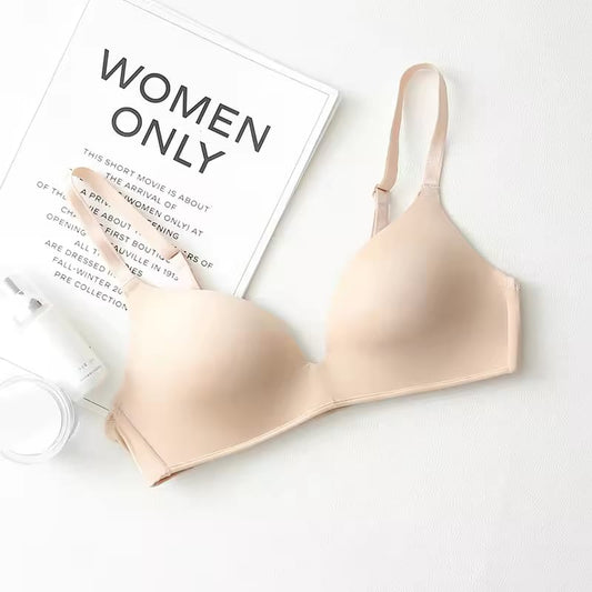 Women's Smooth Padded Everyday Bra – Comfort Fit (Black, Skin, Pink, Gray, Maroon)