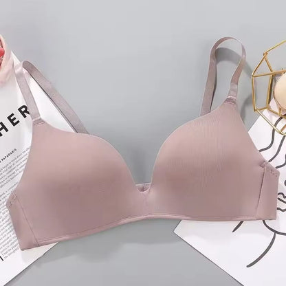 Women's Smooth Padded Everyday Bra – Comfort Fit (Black, Skin, Pink, Gray, Maroon)