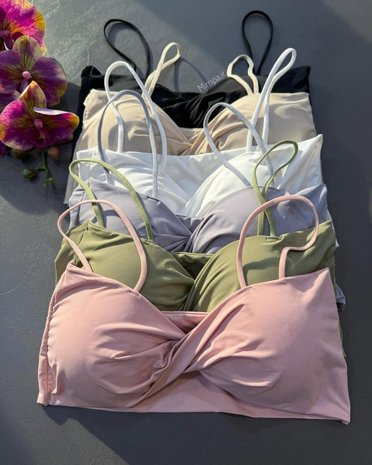 Premium Seamless Twist Bra 🌸
Everyday Comfort Bra – Super Soft & Stylish ✨
Non-Wired Comfy Bra – Perfect Fit ✅
 Summer Collection | Soft Padded Bra 🌿
Spaghetti Strap Twist Bra – Daily Wear 💖
