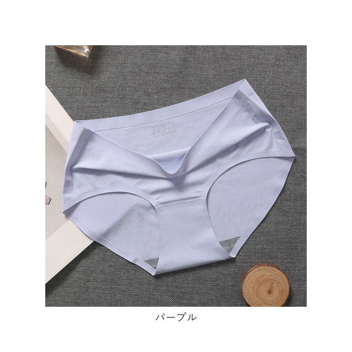 ✨ Seamless Ice Silk Panty – Ultra Soft & Invisible Comfort